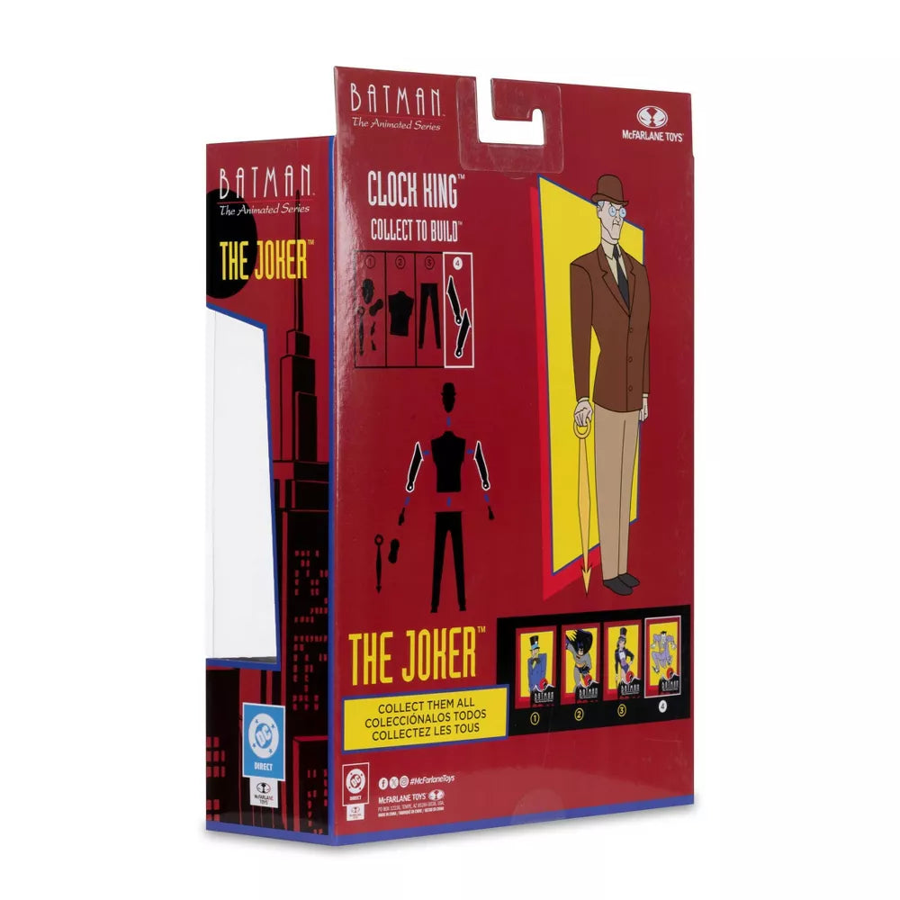 DC Direct Batman: The Animated Series Wave 7 Joker (Clock King BAF) - Action Figures