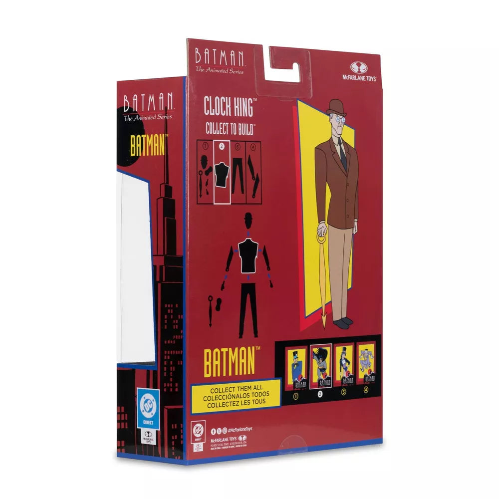 DC Direct Batman: The Animated Series Wave 7 Batman (Clock King BAF) - Action Figures