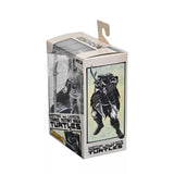 NECA Teenage Mutant Ninja Turtles Mirage Ultimate Black & White Elite Foot Ninja Guard