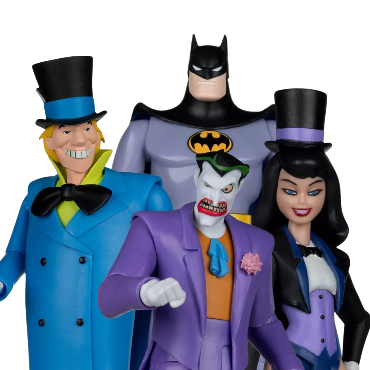 DC Direct Batman: The Animated Series Wave 7 Clock King Build-A-Figure SET OF 4 - Action Figures