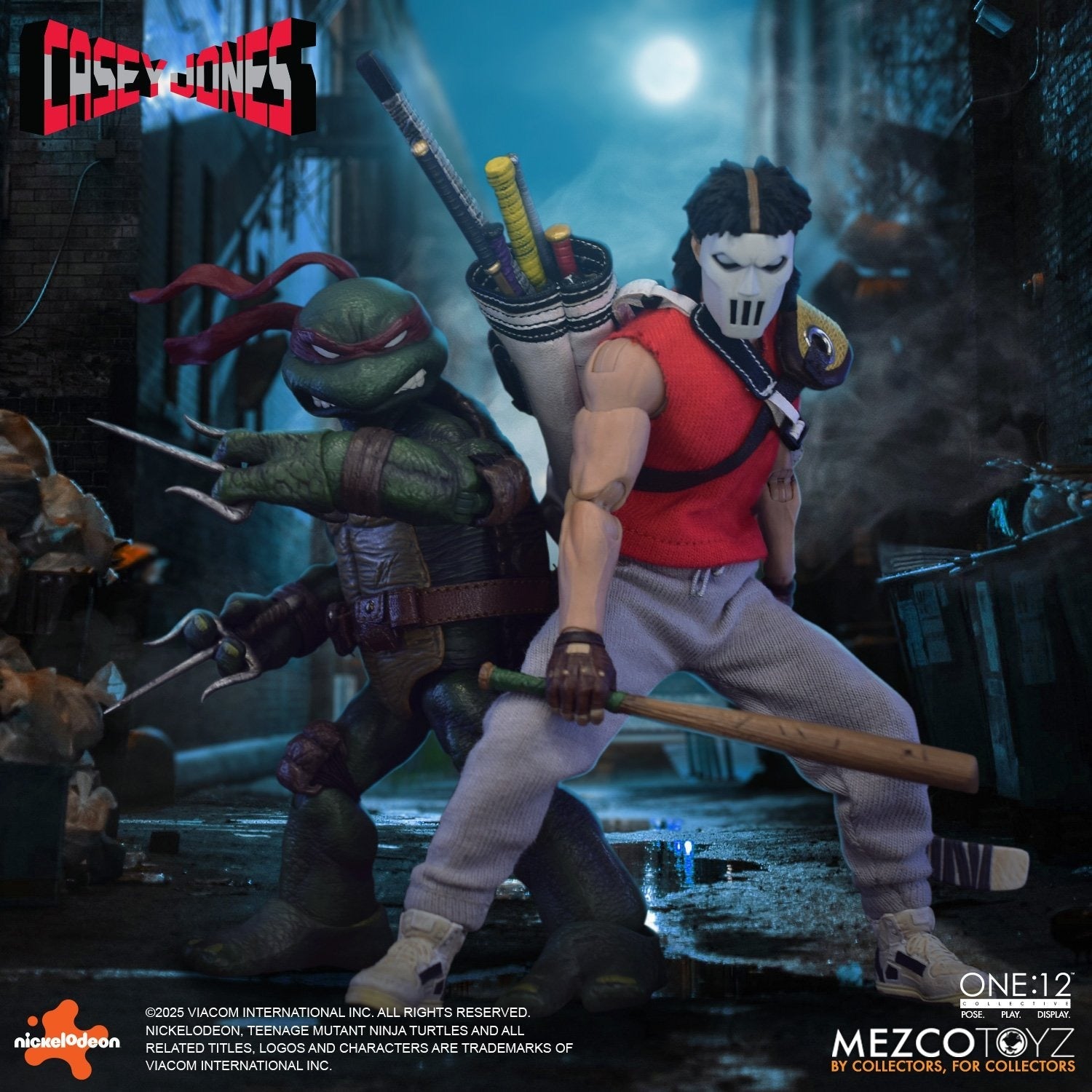 Teenage Mutant Ninja Turtles Mezco One:12 Collective Casey Jones - Action Figures