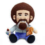 Kid Robot Bob Ross 16-Inch Large Hugme Plush