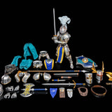 Mythic Legions Ashes of Agbendor Blue Shield Soldier (Deluxe Builder Set)