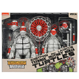 NECA Teenage Mutant Ninja Turtles Mirage Black & White First Turtles 2-Pack