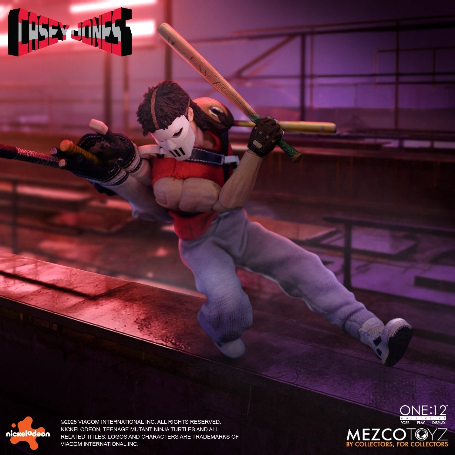 Teenage Mutant Ninja Turtles Mezco One:12 Collective Casey Jones - Action Figures