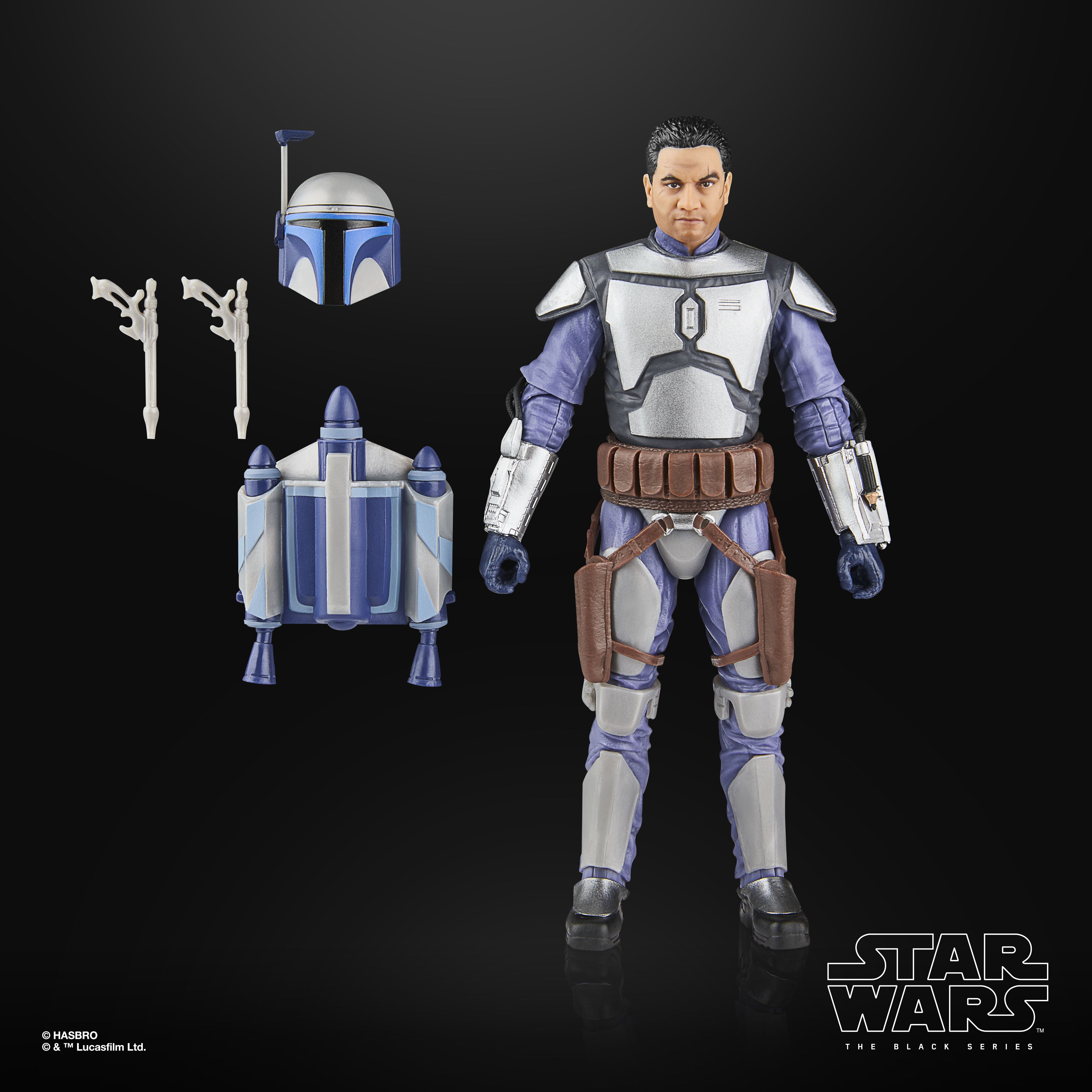 Star Wars The Black Series Jango Fett (Attack of the Clones) - Action Figures