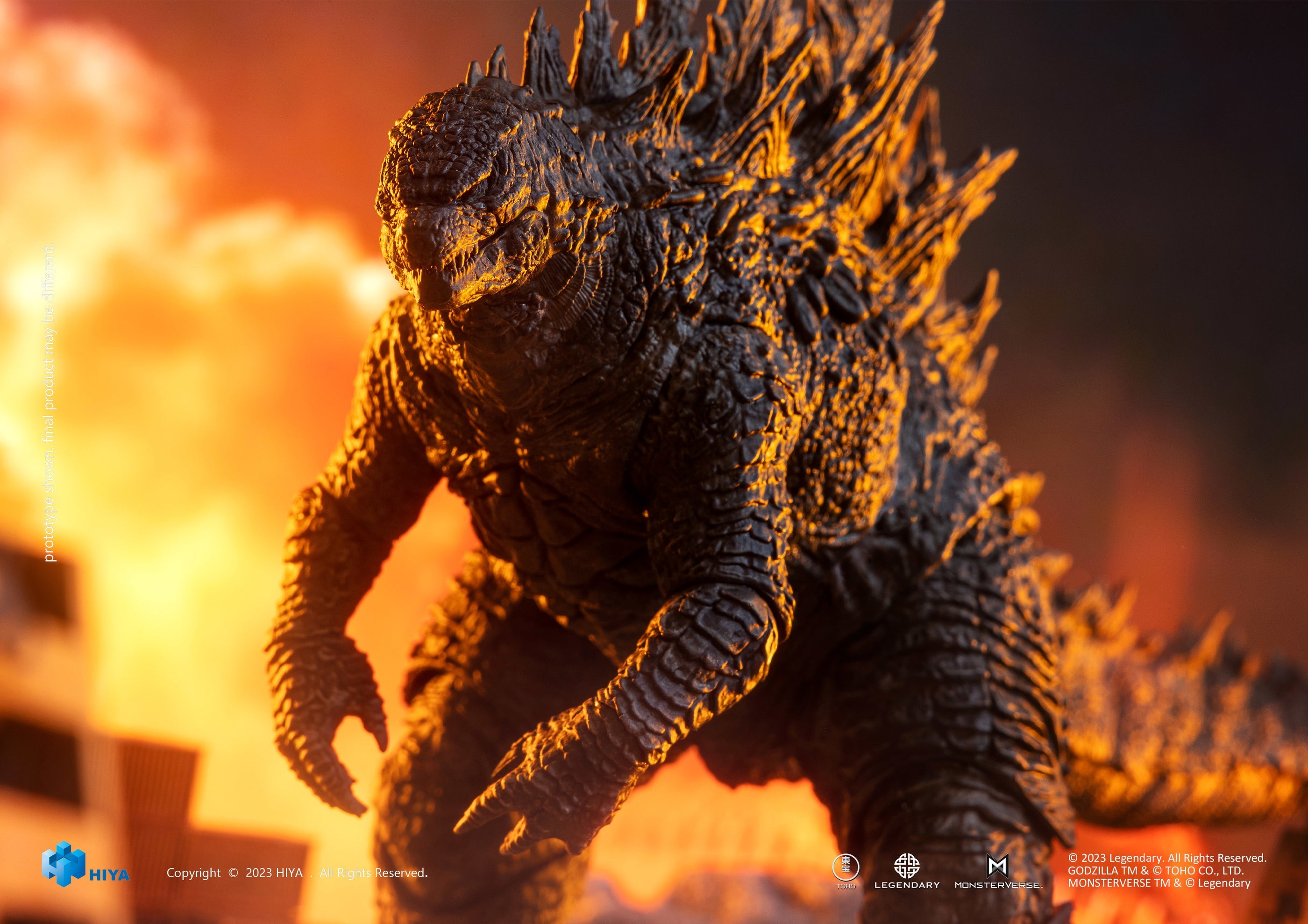 Hiya Toys Exquisite Basic Godzilla vs. Kong Godzilla - Action Figures