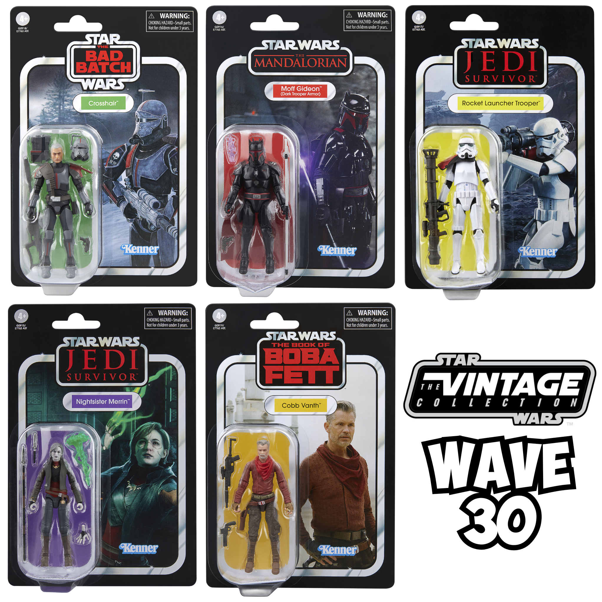 Star Wars The Vintage Collection Wave 30 COMPLETE SET OF 5 - Action Figures
