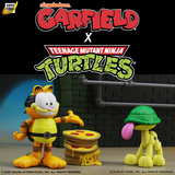 Boss Fight Studios Garfield x Teenage Mutant Ninja Turtles Garfello and Sidekick Odie 2-Pack