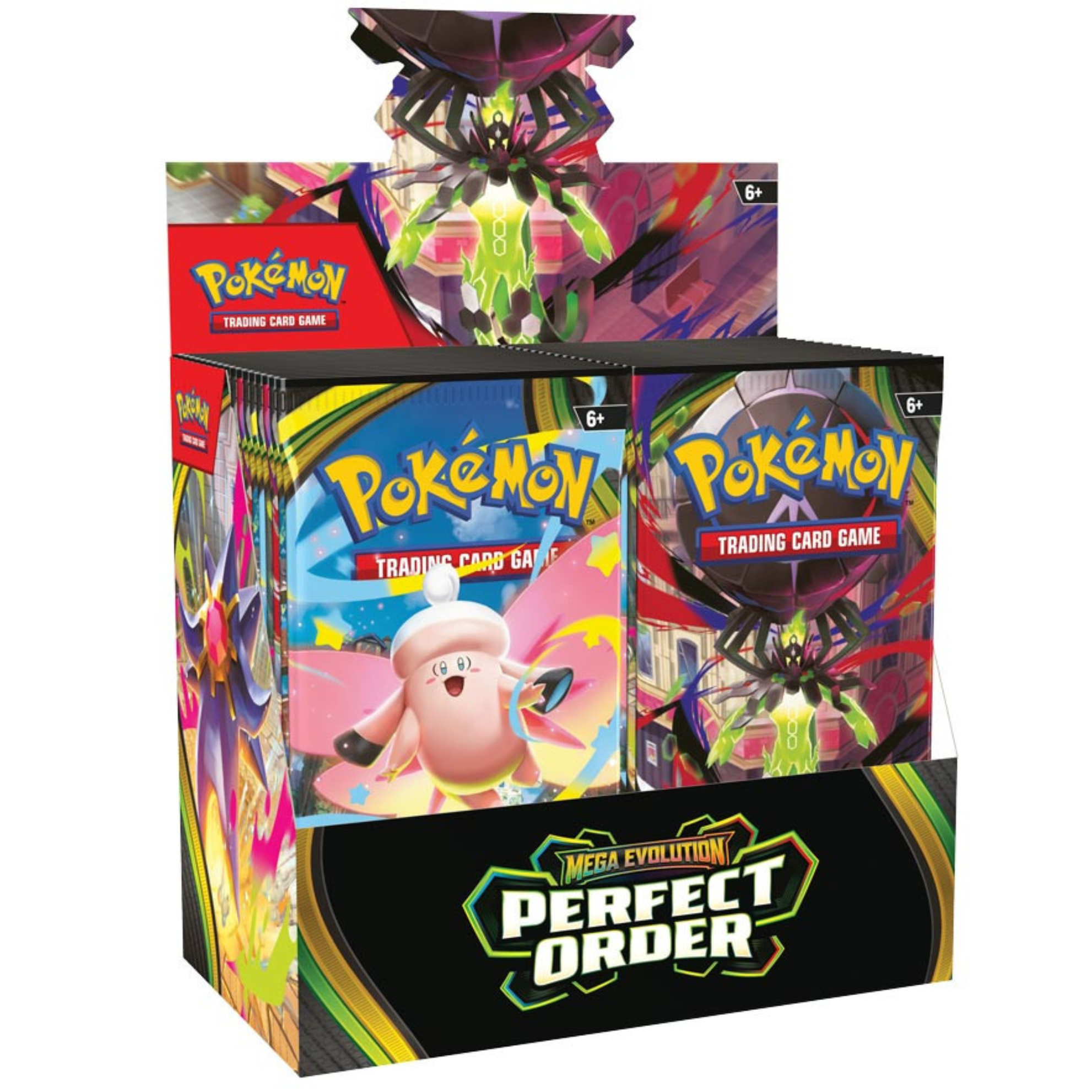 Pokémon TCG: Mega Evolutions 3 Perfect Order Booster Box - Trading Card Games
