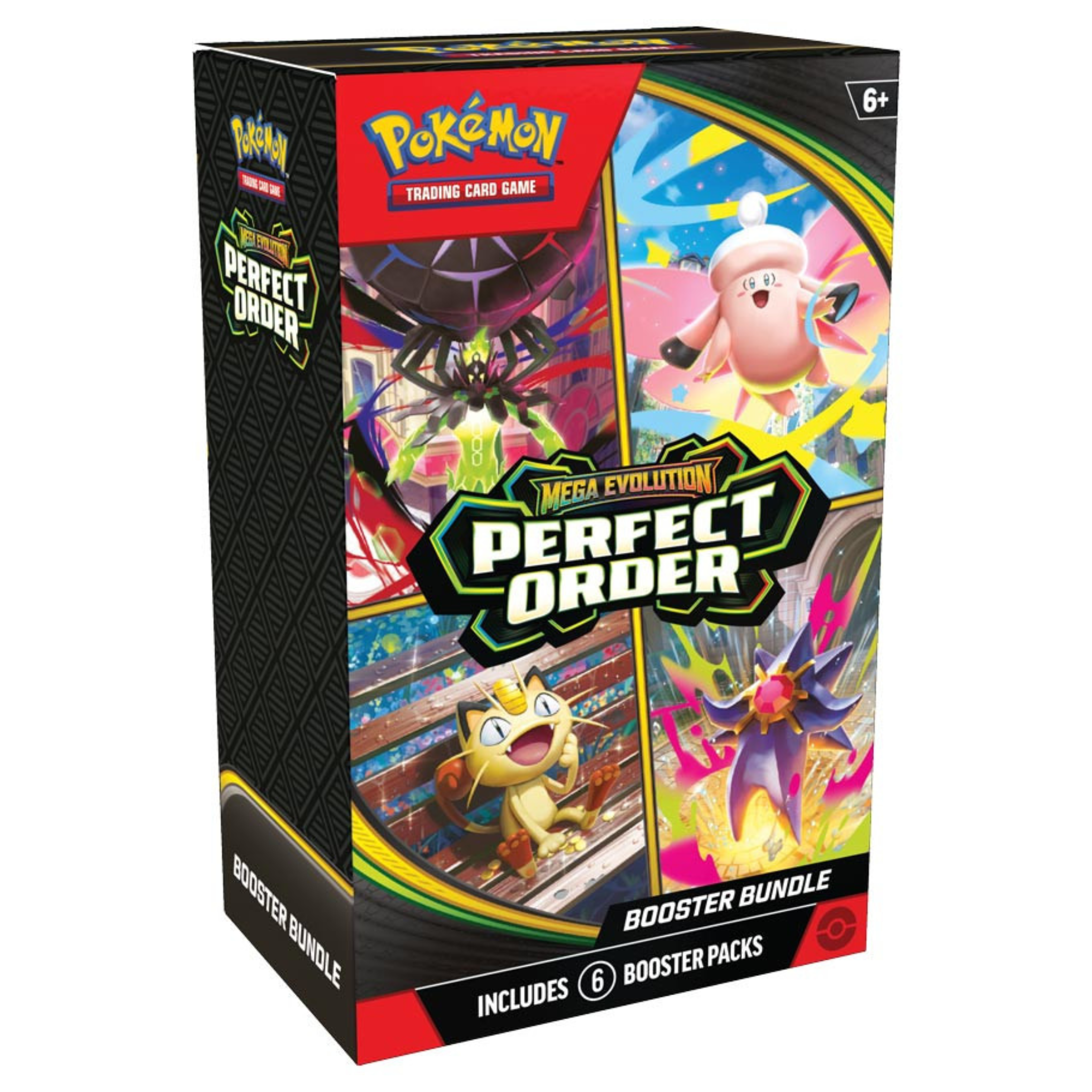 Pokémon TCG: Mega Evolutions 3 Perfect Order Booster Bundle - Trading Card Games
