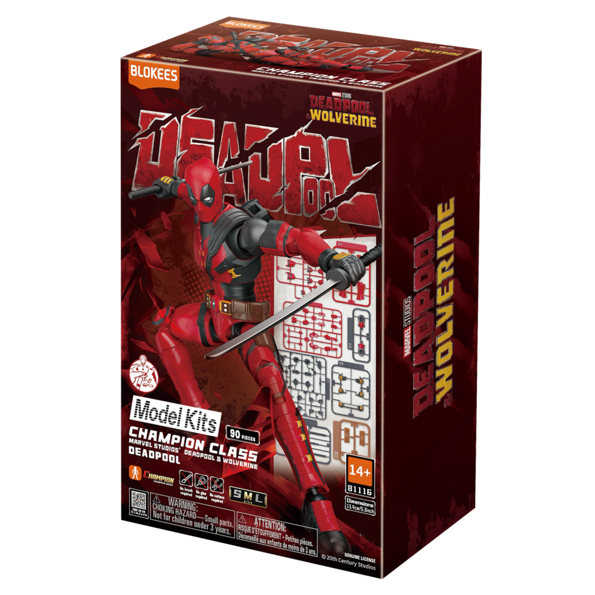 Blokees Marvel Infinity Saga Champion Class 04 Deadpool - Model Kits
