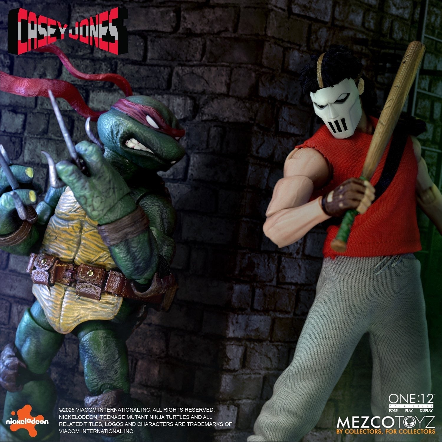 Teenage Mutant Ninja Turtles Mezco One:12 Collective Casey Jones - Action Figures