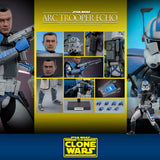 Hot Toys Star Wars ARC Trooper Echo (The Clone Wars / 1:6 Scale)