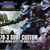 Mobile Suit Gundam HGUC MS-07B-3 Gouf Custom