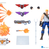 Hiya Exquisite Basic Series Contra Operation Galuga Bill Rizer (1:12 Scale)