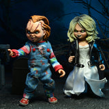 NECA Bride of Chucky Clothed Chucky & Tiffany 2-Pack (8" Scale)