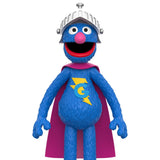 Super7 Sesame Street Reaction Super Grover