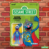 Super7 Sesame Street Reaction Super Grover