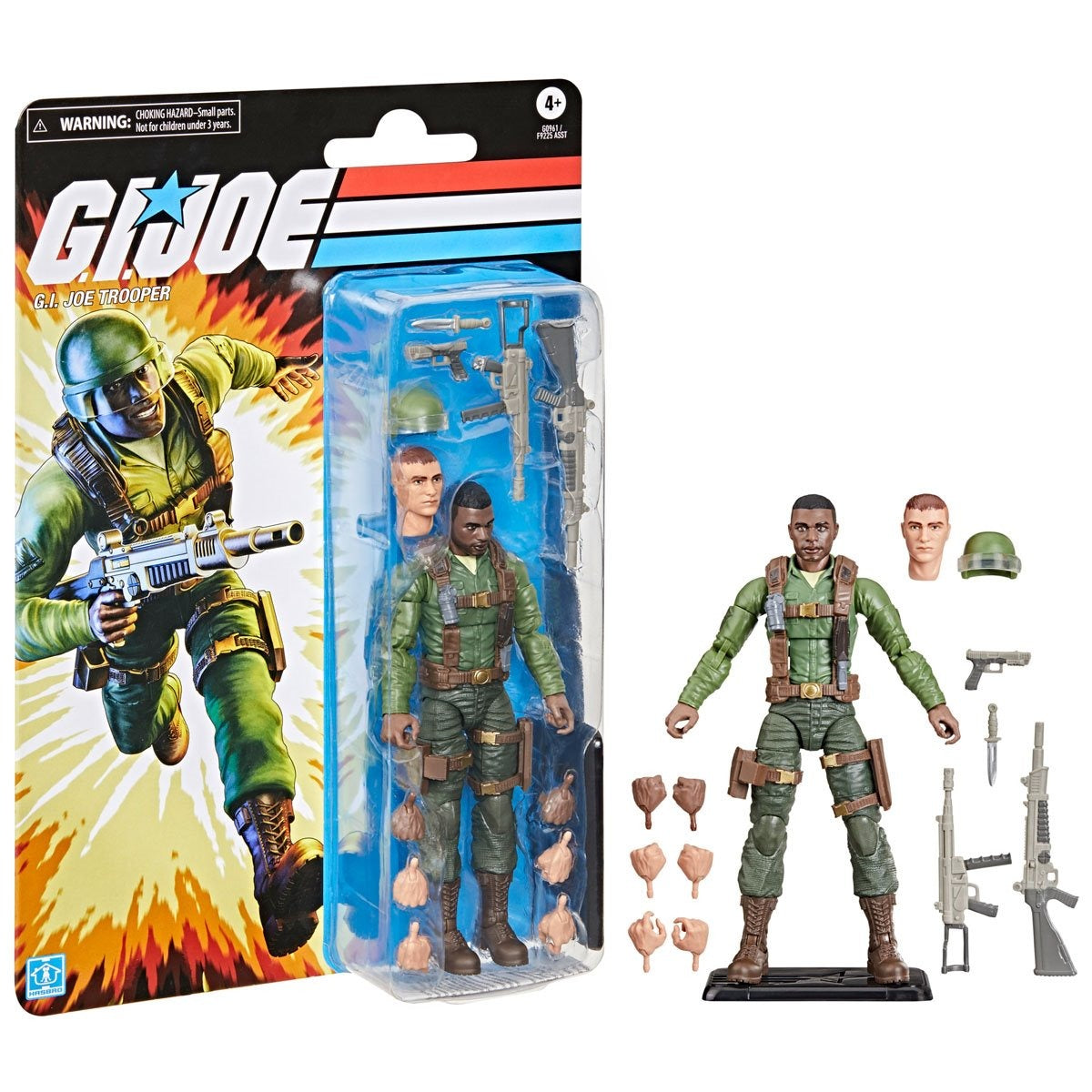 G.I. Joe Classified Series Retro G.I. Joe Trooper - Action Figures