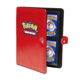 Ultra Pro Pokémon Premium Red 4-Pocket Snap Binder