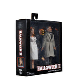 NECA 1981 Halloween 2 Dr. Loomis and Laurie Strode 2-Pack (8” Clothed Scale)