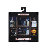 NECA 1981 Halloween 2 Dr. Loomis and Laurie Strode 2-Pack (8” Clothed Scale)