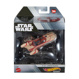Star Wars Hot Wheels Starships Select Set of 4