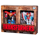 Transformers Timelines Hearts of Steel Comic Edition Optimus Prime and Starscream - Action Figures