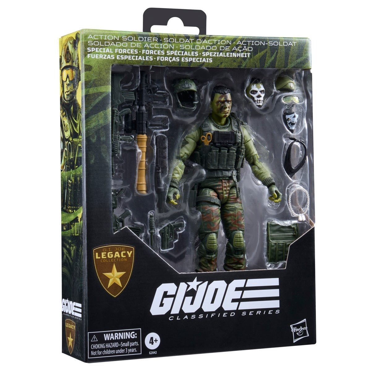 G.I. Joe Classified Series Legacy Collection: Action Soldier - Action Figures