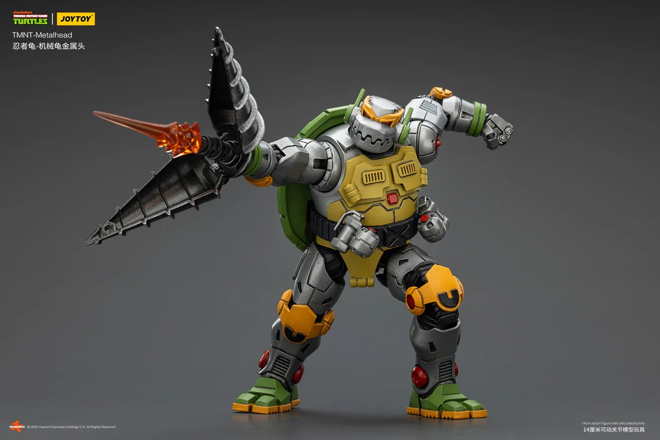 Joy Toy Teenage Mutant Ninja Turtles Metalhead (1:18 Scale) - Action Figures