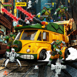 Joy Toy Teenage Mutant Ninja Turtles Turtle Van (1:18 Scale)