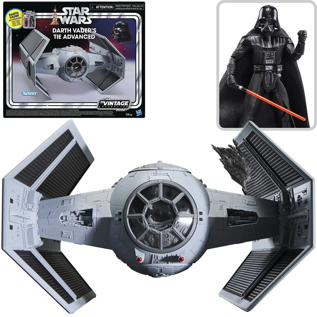 Star Wars The Vintage Collection Darth Vader’s Tie Advanced - Action Figures