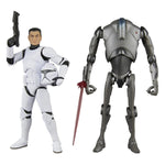 Star Wars Black Series Phase I Clone Trooper & Super Battle Droid 2-Pack - Action Figures