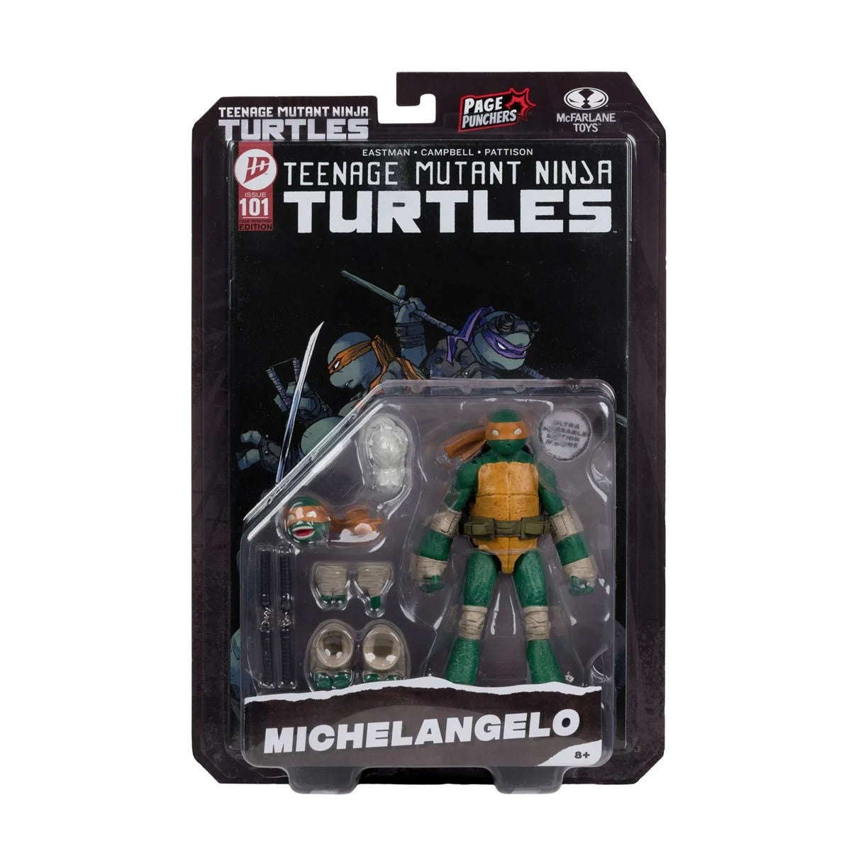 McFarlane Toys Punch Punchers IDW Teenage Mutant Ninja Turtles WAVE 2 CASE OF 6 - Action Figures