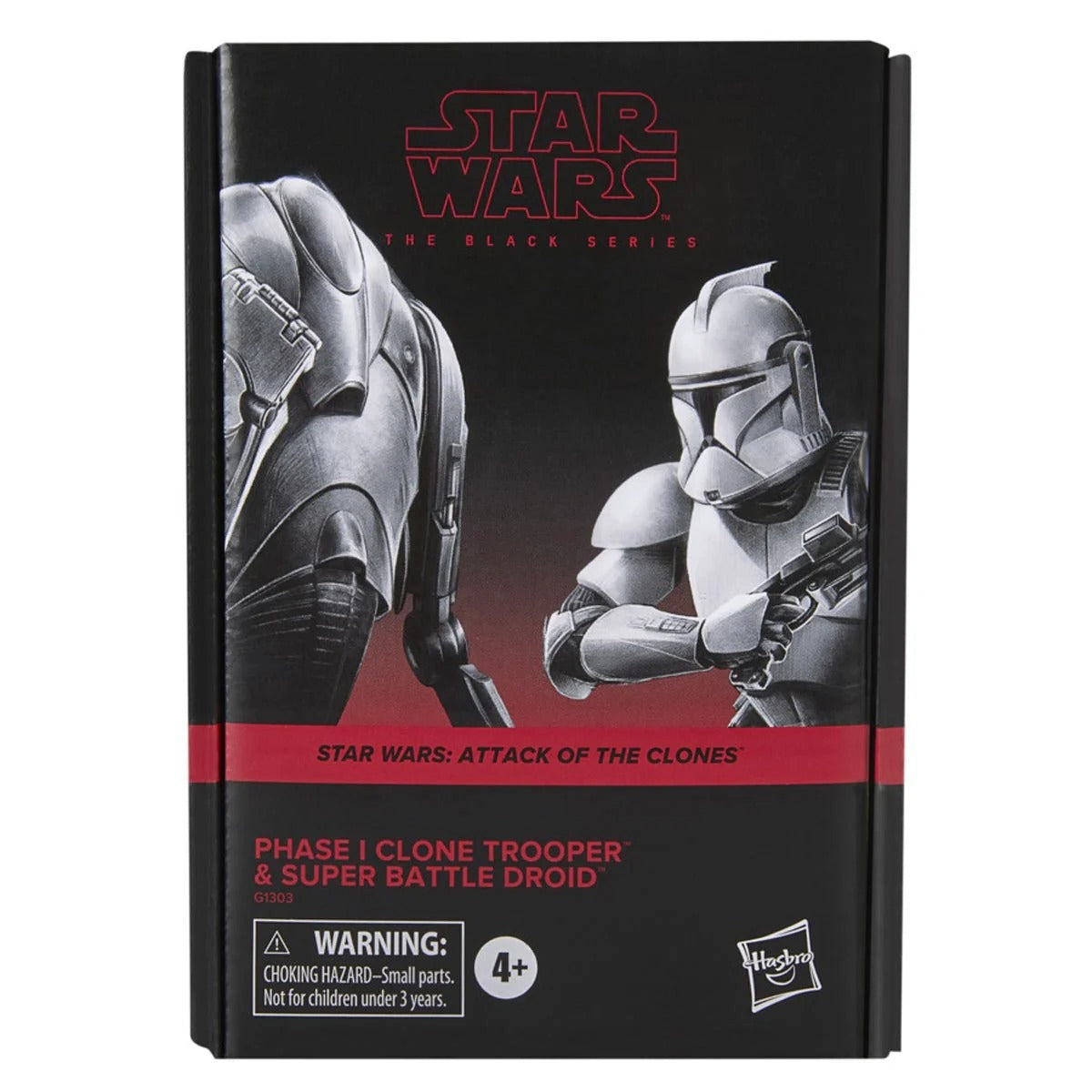 Star Wars Black Series Phase I Clone Trooper & Super Battle Droid 2-Pack - Action Figures