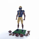 Collegiate Legends Navy Midshipmen #1 Walk-On Player (Dark Skin)