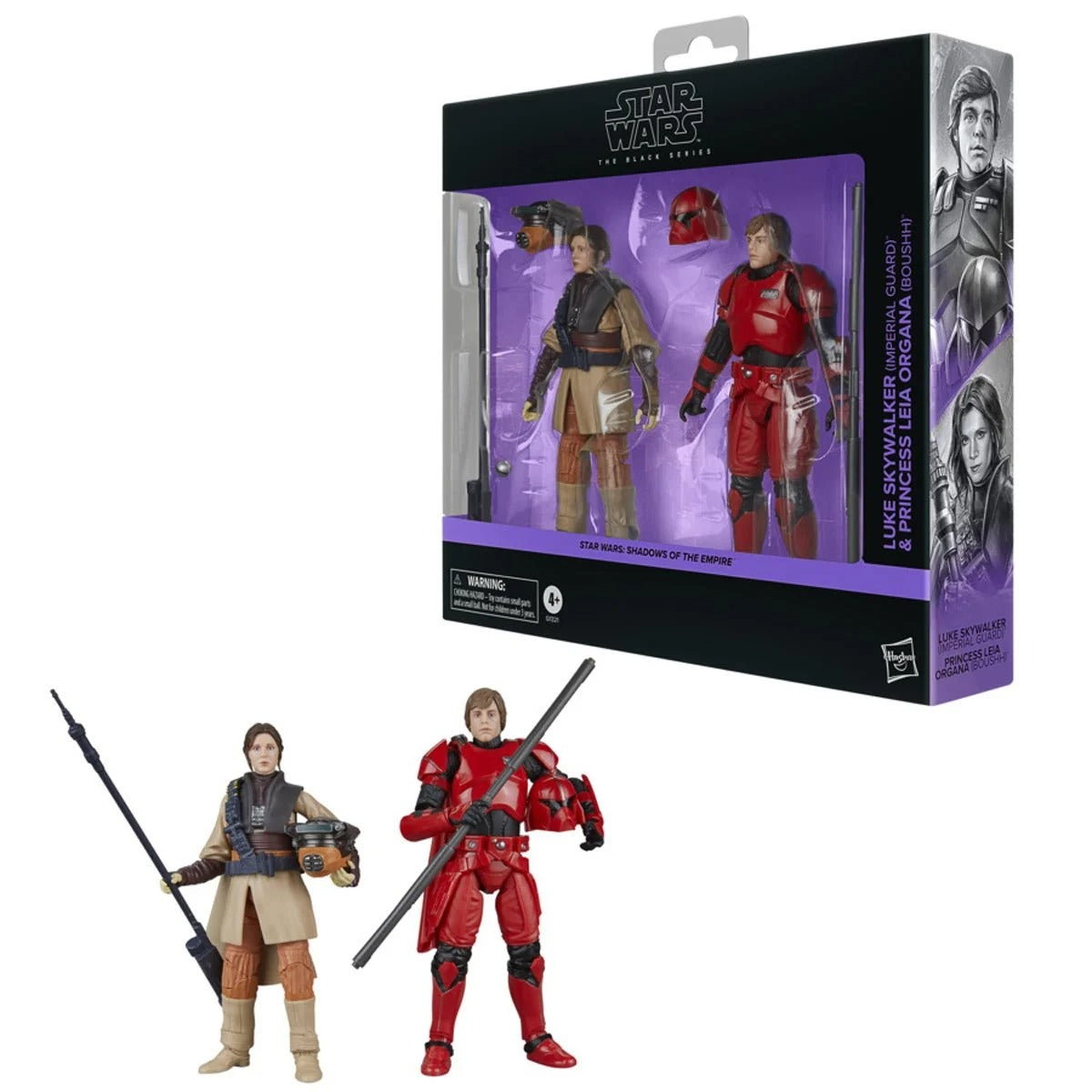 Star Wars Black Series Shadows of the Empire Luke Skywalker & Princess Leia Organa 2-Pack - Action Figures