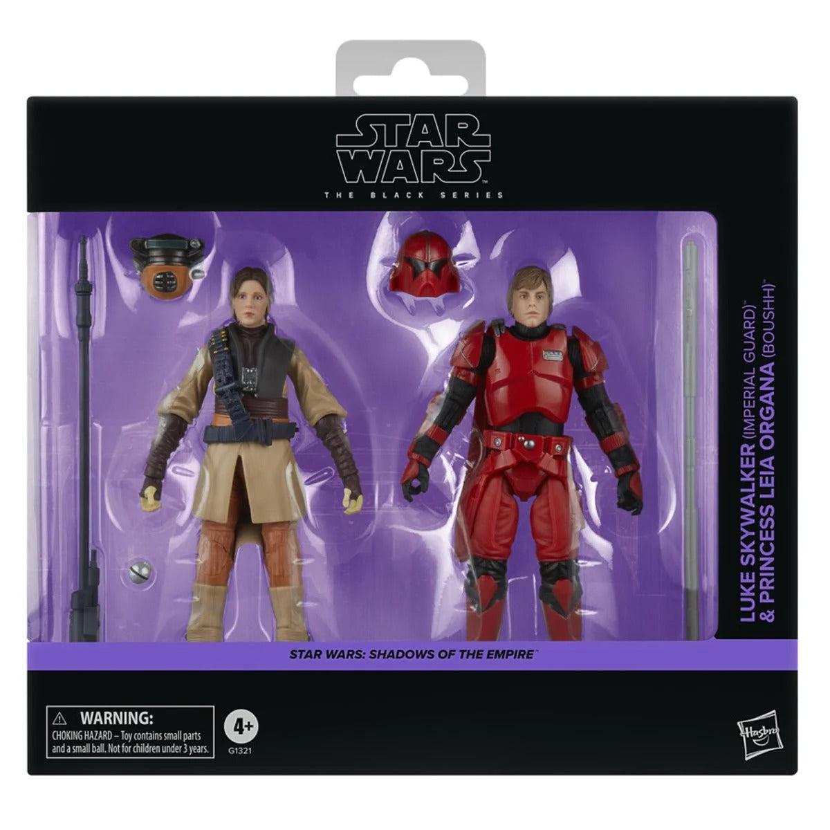 Star Wars Black Series Shadows of the Empire Luke Skywalker & Princess Leia Organa 2-Pack - Action Figures