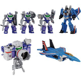 Transformers Takara Tomy Dramatic Capture Series Decepticons Part 1 Reflector and Thundercracker Set - Action Figures