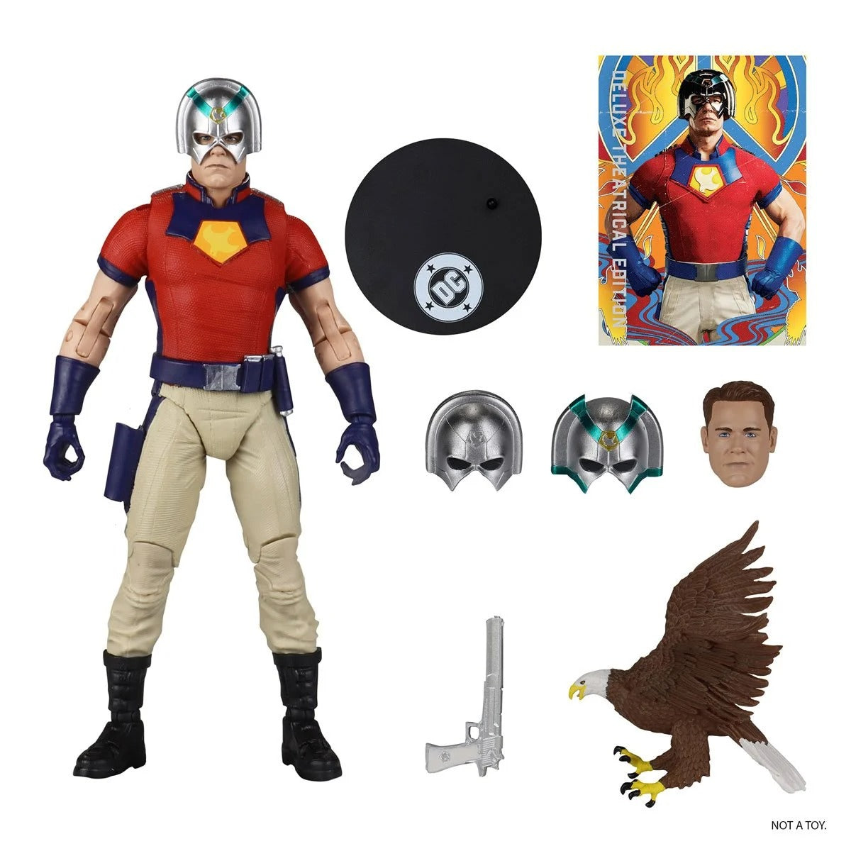DC Multiverse Deluxe Theatrical Edition Wave 2 Peacemaker: The Series Peacemaker 7-Inch Scale Action Figure - Action