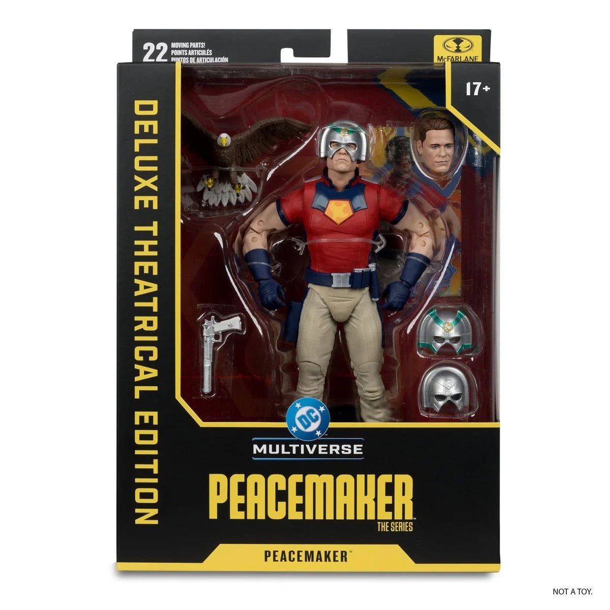 DC Multiverse Deluxe Theatrical Edition Wave 2 Peacemaker: The Series Peacemaker 7-Inch Scale Action Figure - Action