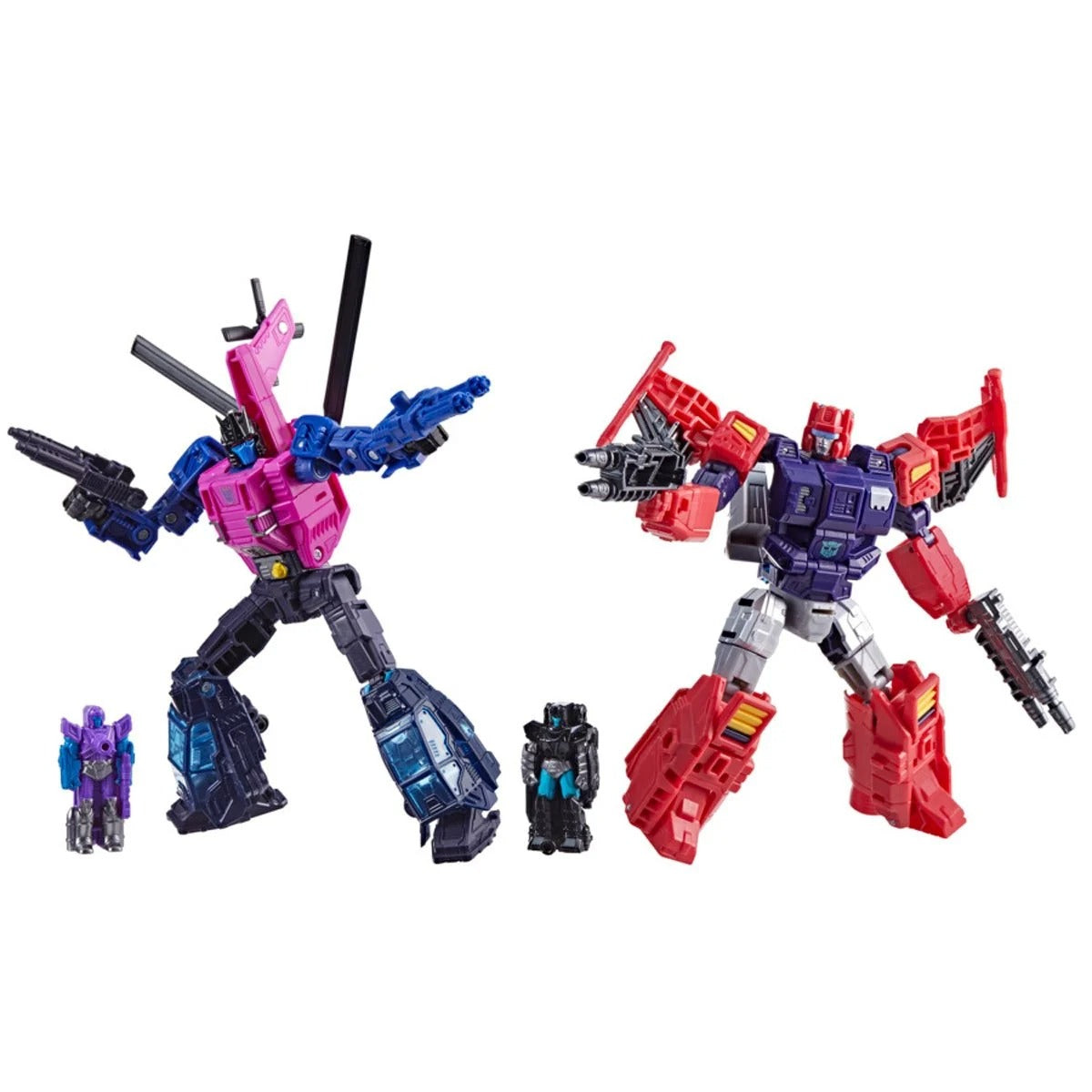 Transformers Age of The Primes Wreck ’n Doom Collection Topspin vs Spinister 2-Pack - Action Figures