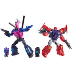 Transformers Age of The Primes Wreck ’n Doom Collection Topspin vs Spinister 2-Pack - Action Figures