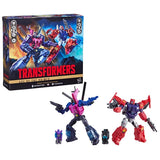 Transformers Age of The Primes Wreck ’n Doom Collection Topspin vs Spinister 2-Pack - Action Figures
