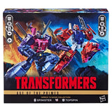 Transformers Age of The Primes Wreck ’n Doom Collection Topspin vs Spinister 2-Pack - Action Figures