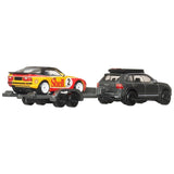 Hot Wheels Premium Car Culture Team Transport #95 '89 Porsche 944 Turbo & 2008 Porsche Cayenne