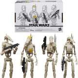 Star Wars The Vintage Collection Battle Droid 4-Pack - Action Figures
