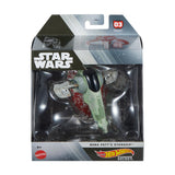 Star Wars Hot Wheels Starships Select Set of 4
