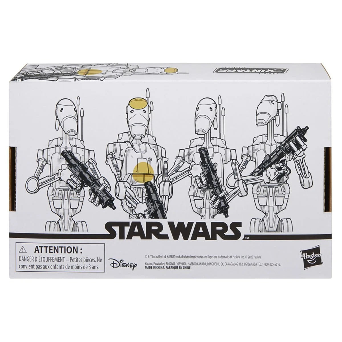 Star Wars The Vintage Collection Battle Droid 4-Pack - Action Figures